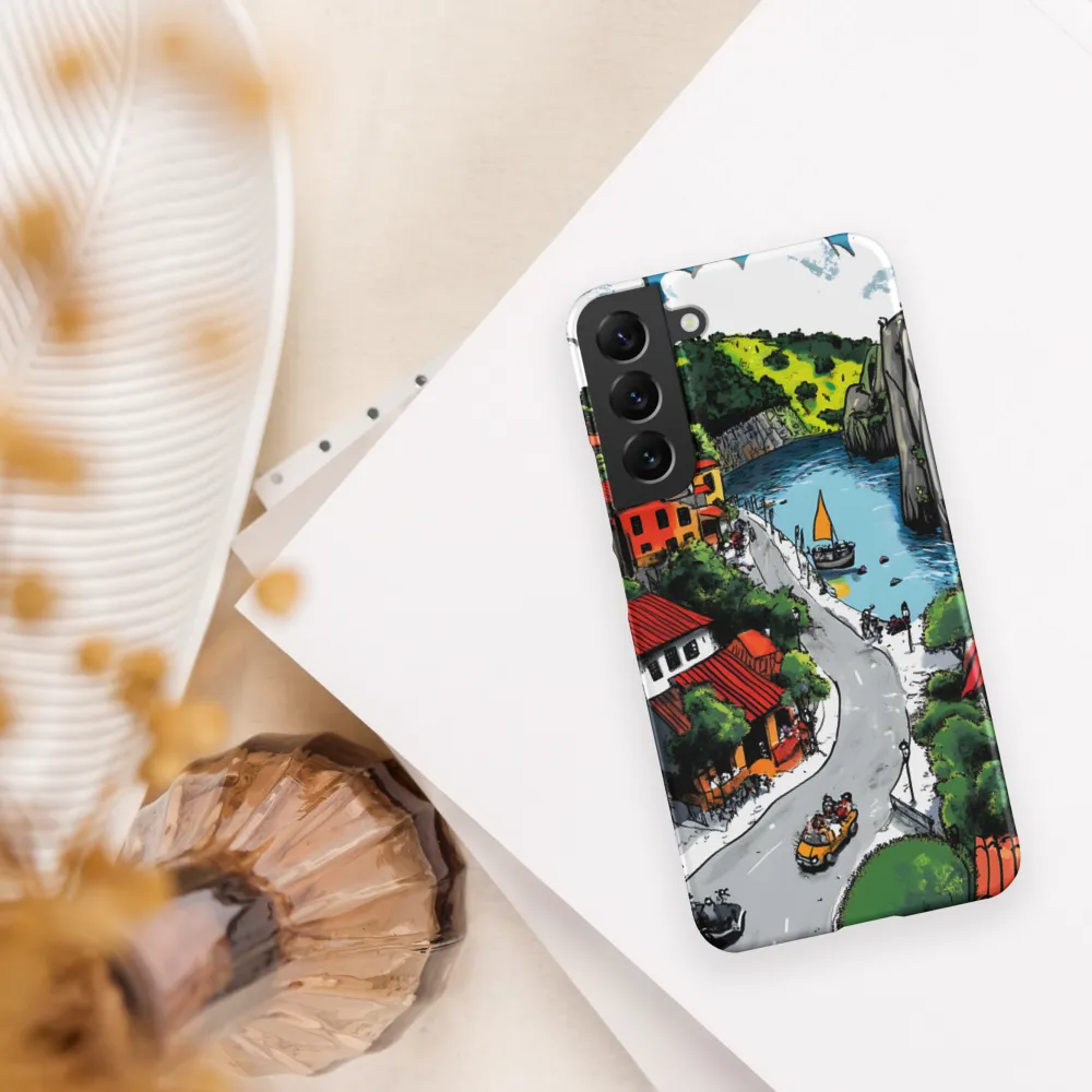 Whimsical Village by the Water
