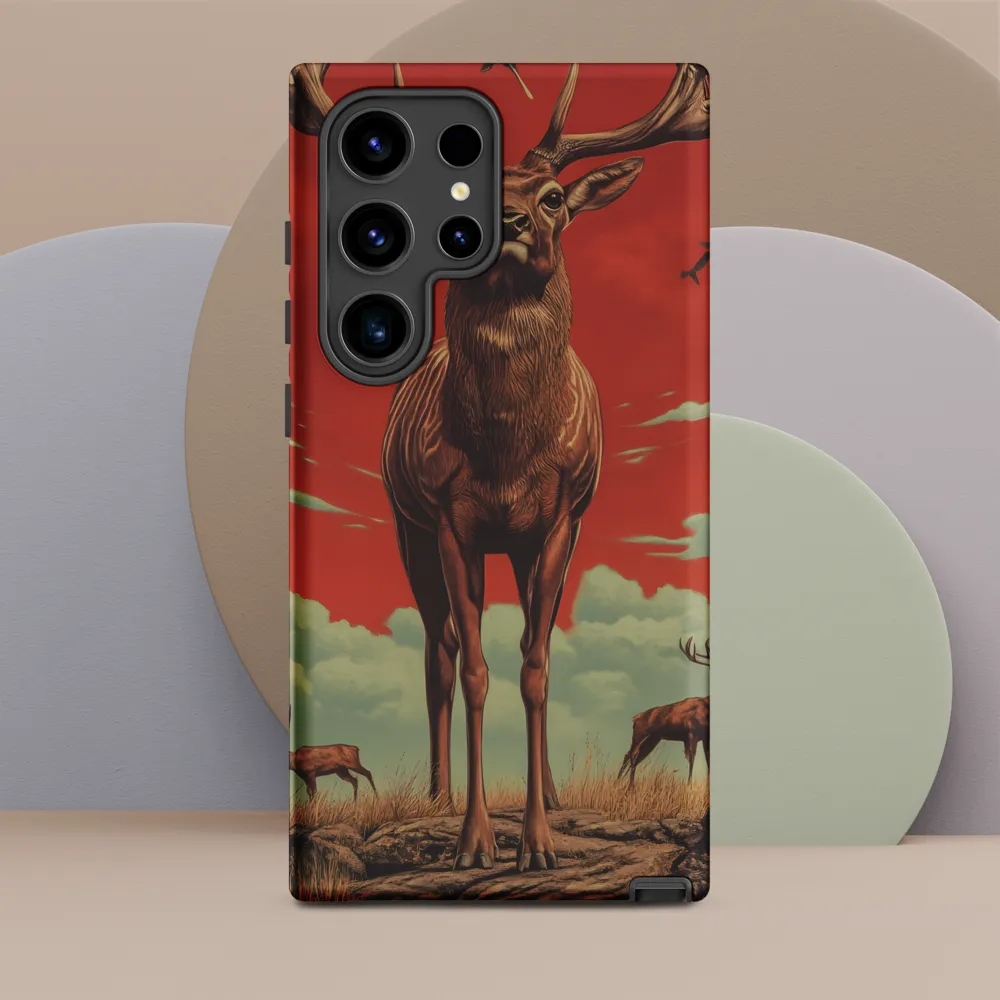 Majesty in Red: The Stalwart Stag