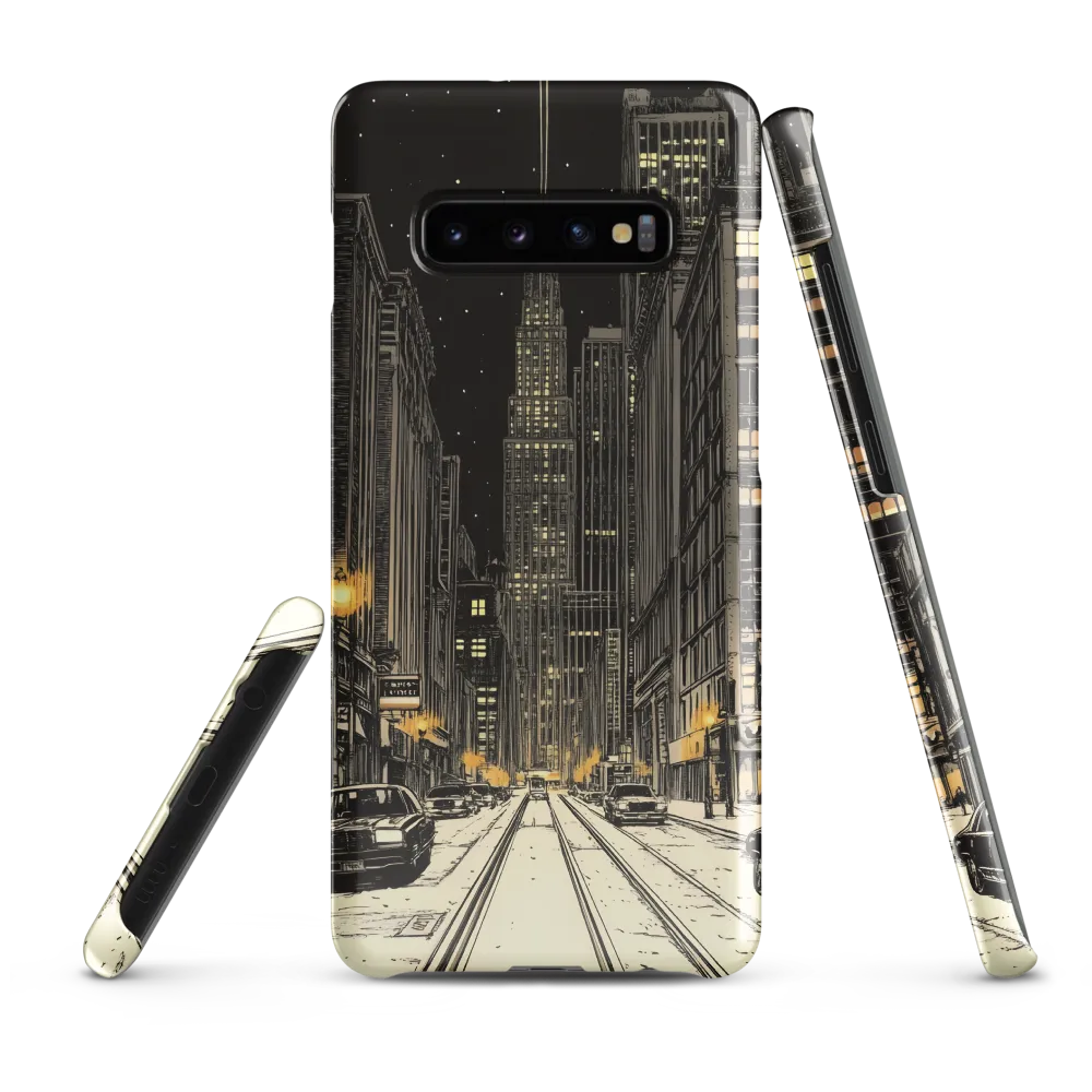 Whispers of the Night City | Phone Case |  S10 Plus | Snap Case | Glossy