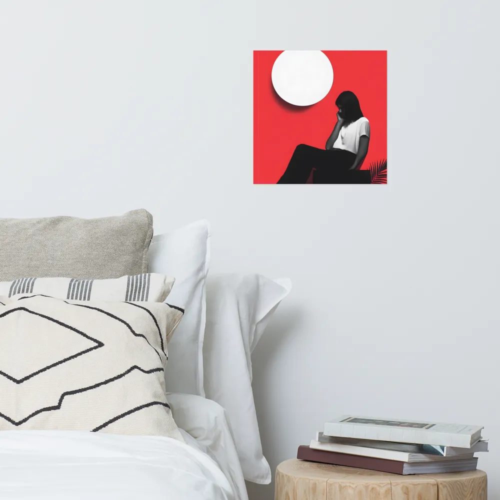 Contemplation in Red