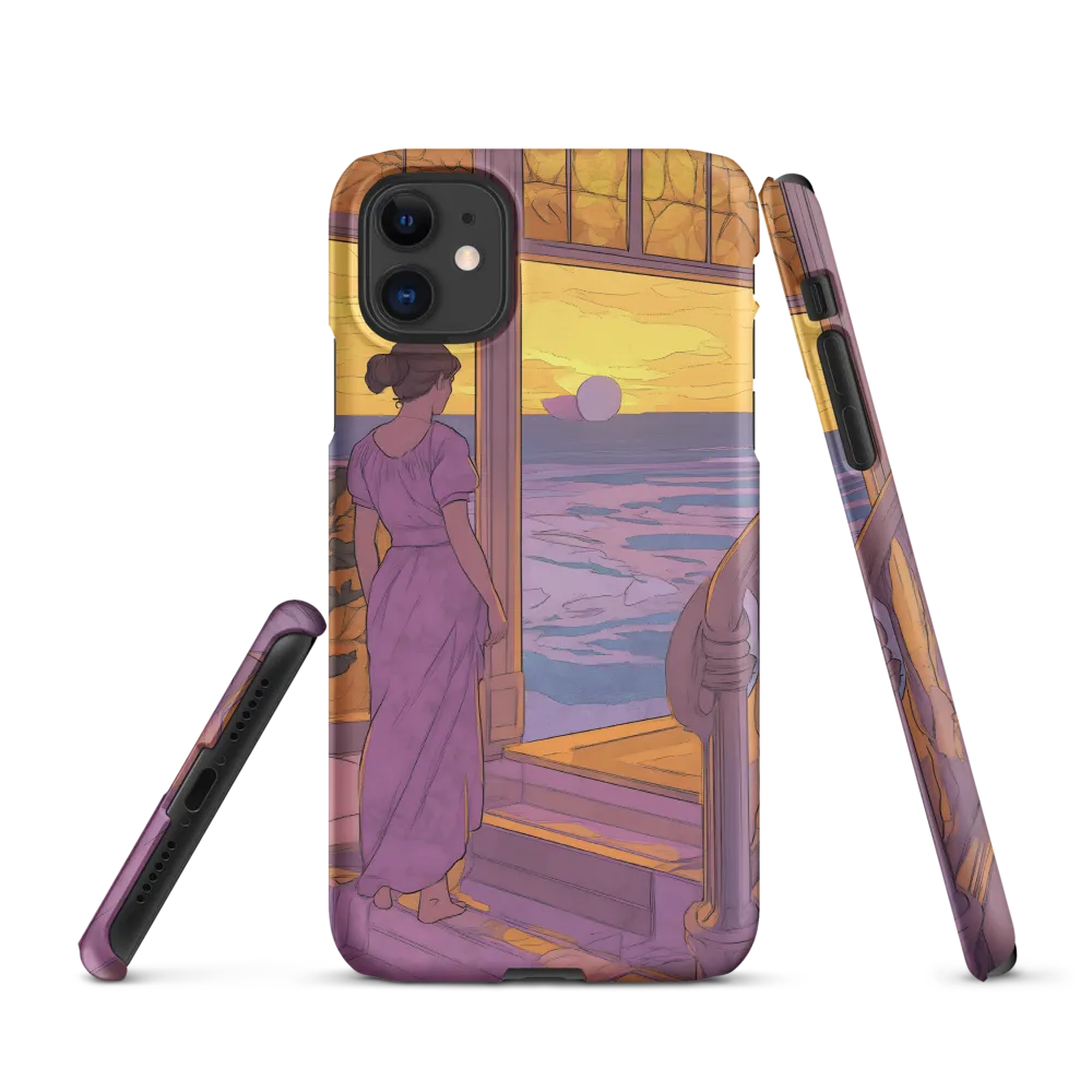 Whispers of the Sunset | Phone Case |  11 | Snap Case | Matte