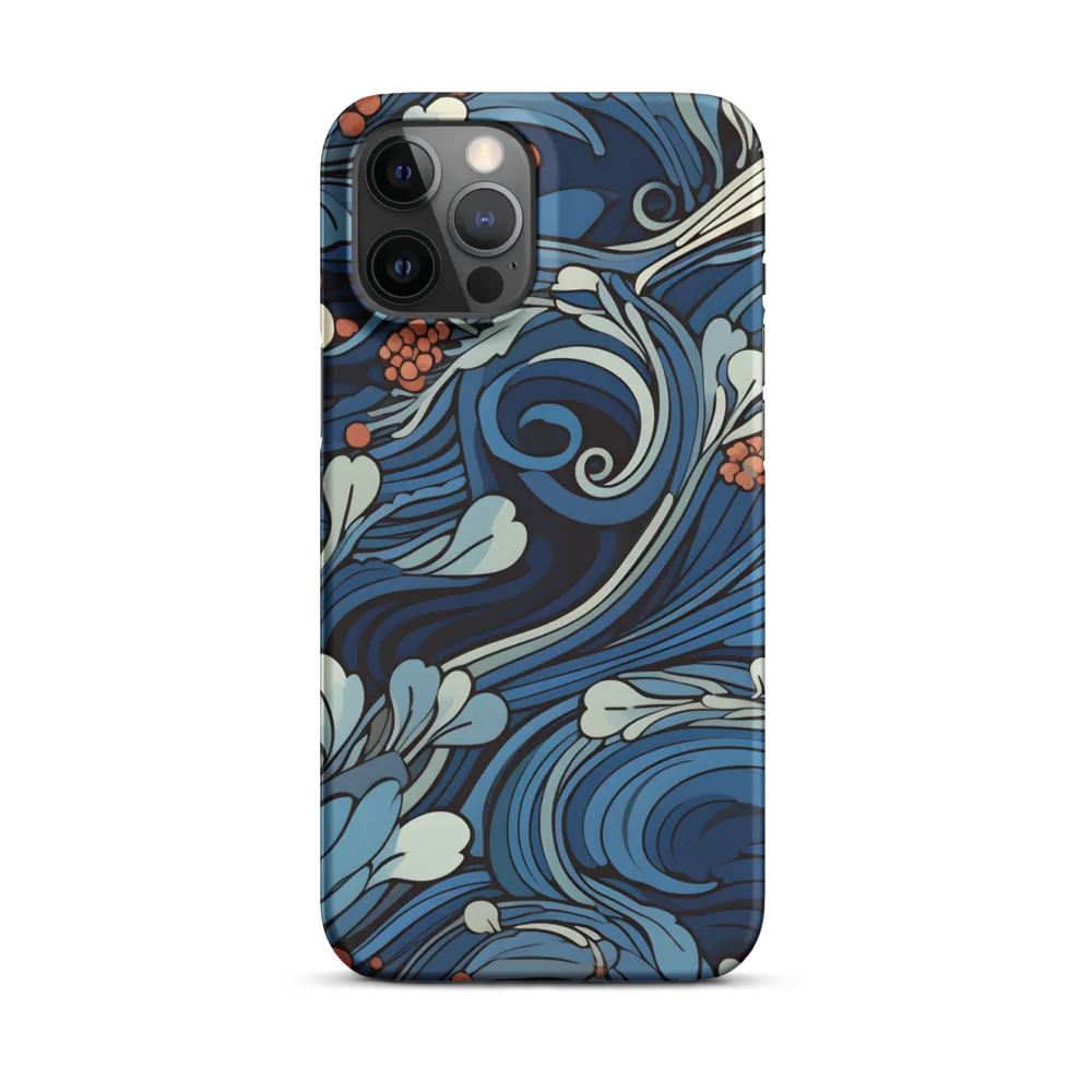 Nature's Elegance: An Oceanic Tapestry | Phone Case |  12 Pro Max | Snap Case | Matte