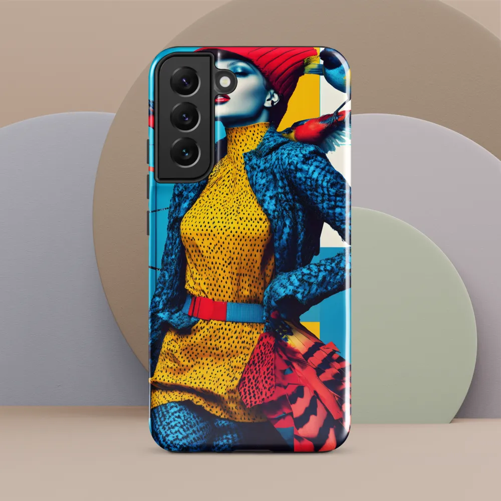 Vibrant Fusion of Nature and Fashion