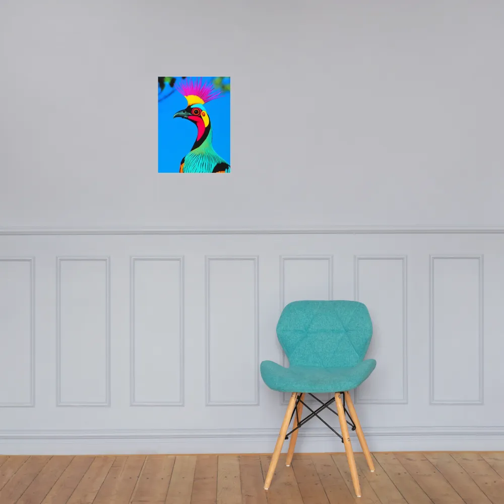 Whimsical Avian Portrait