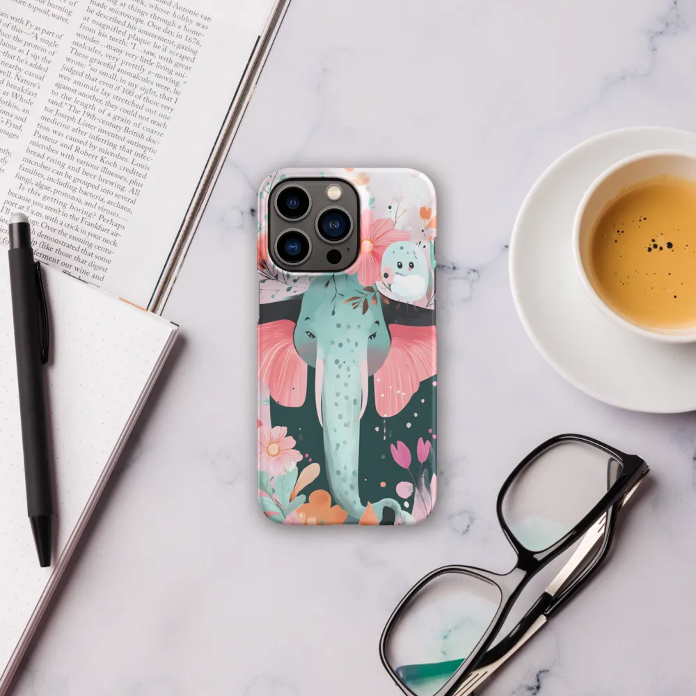 Whimsical Elephant in Bloom