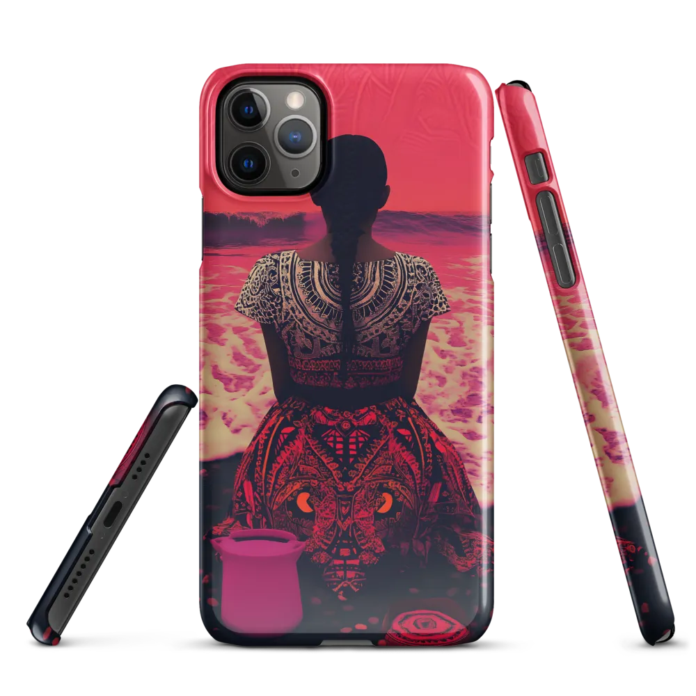 Reflections on a Vibrant Shore | Phone Case |  11 Pro Max | Snap Case | Glossy