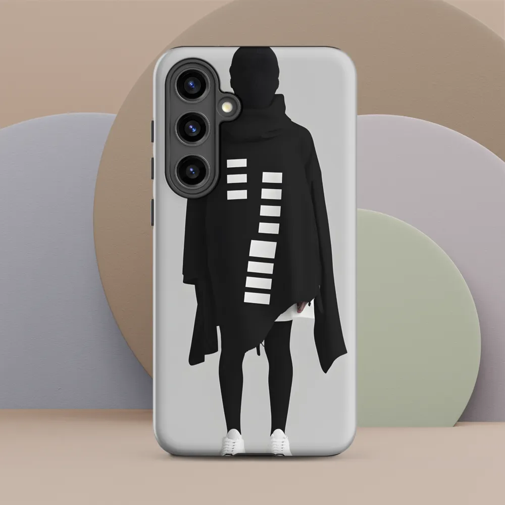 Enigmatic Layers: A Study in Minimalist Fashion