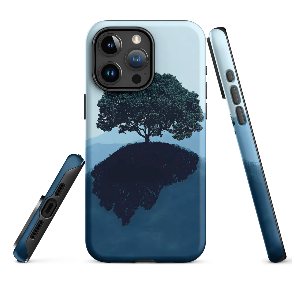 Solitude in Blue | Phone Case |  15 Pro Max | Tough Case | Matte