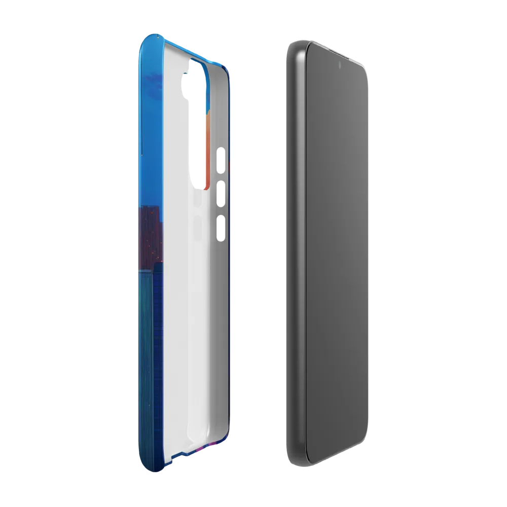 Twilight Reflections: A Digital Cityscape
