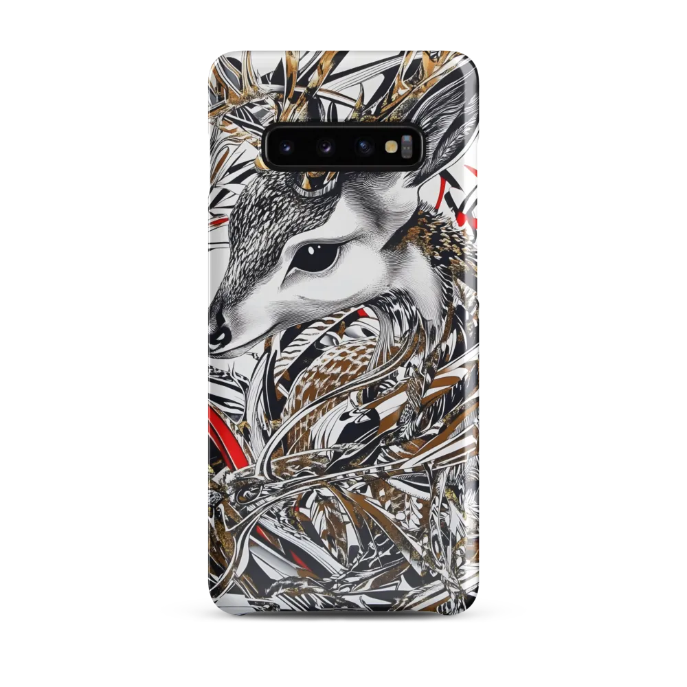 Elegant Embrace of Nature | Phone Case |  S10 Plus | Snap Case | Glossy