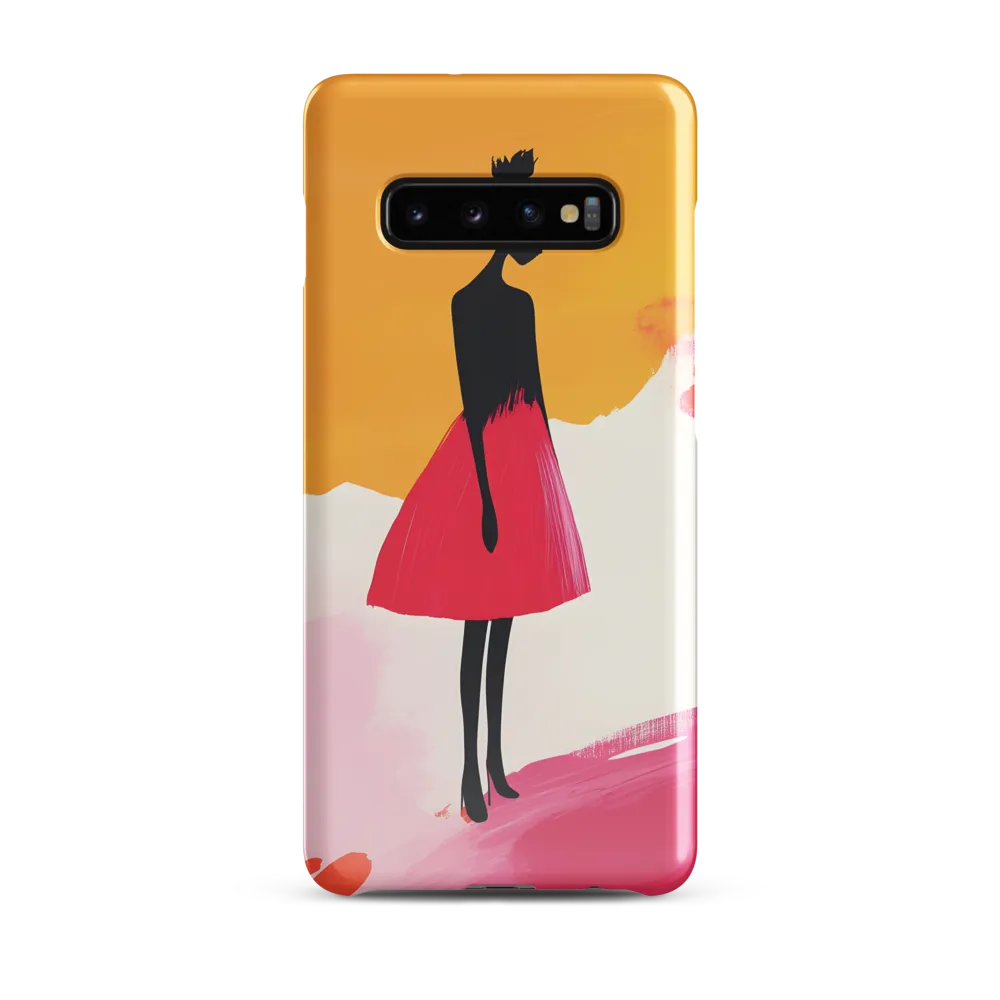 Silhouette Elegance | Phone Case |  S10 Plus | Snap Case | Glossy