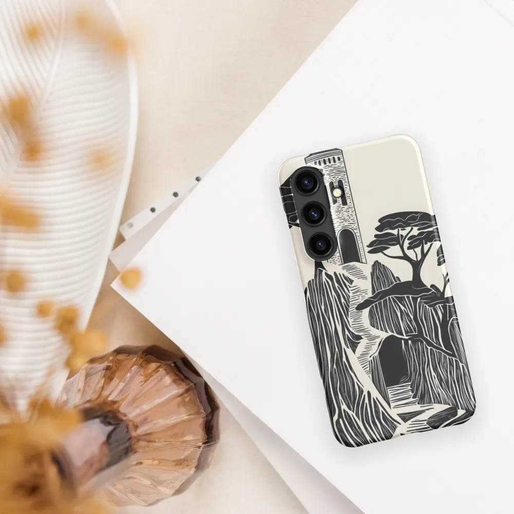 Echoes of a Mystical Tower | Phone Case |  S24 | Snap Case | Matte