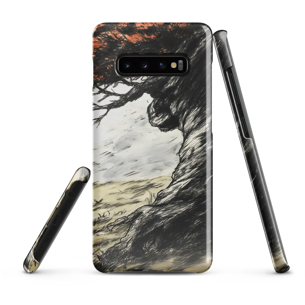 Whispers of Solitude | Phone Case |  S10 Plus | Snap Case | Glossy