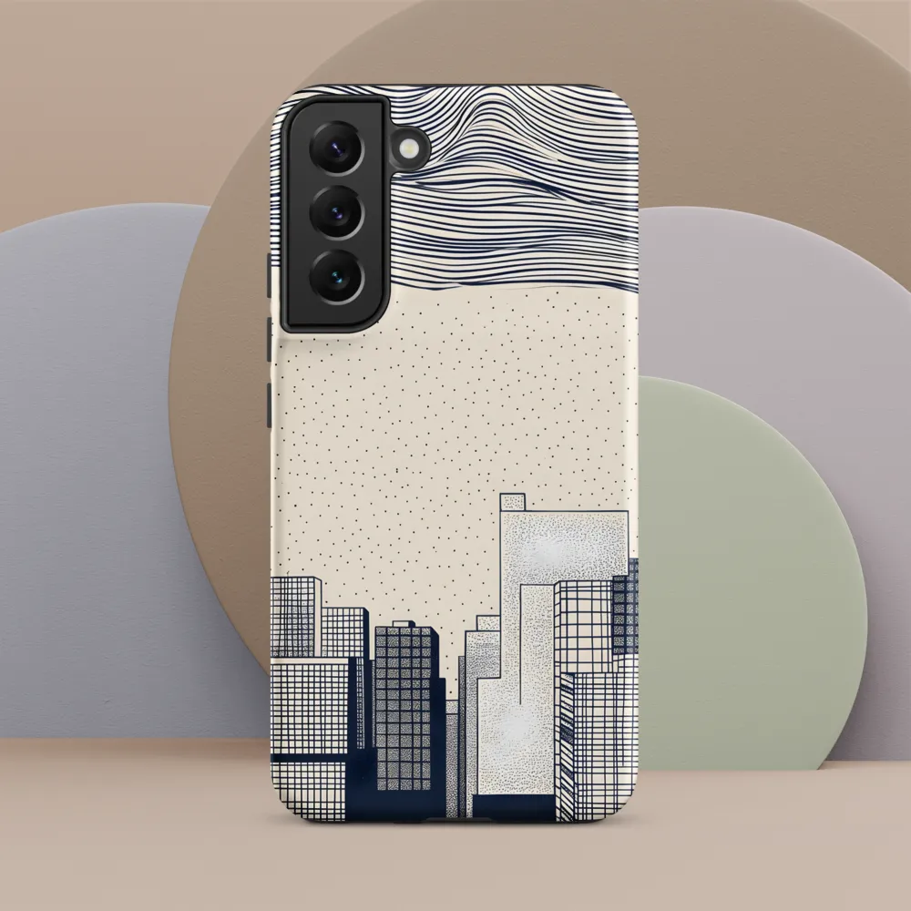 Urban Patterns: A Minimalist Skyline