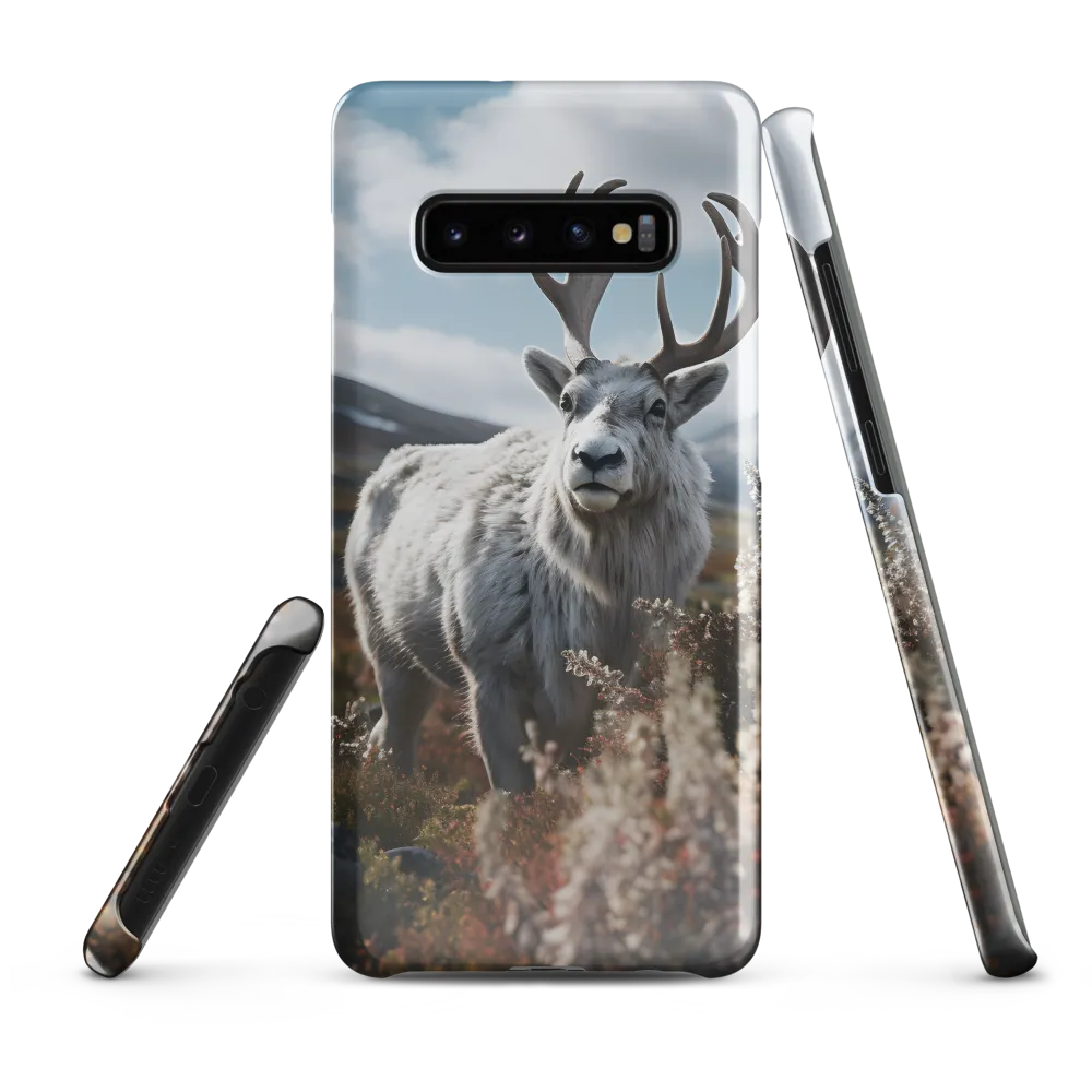 Majestic Harmony: The Reindeer in Nature | Phone Case |  S10 Plus | Snap Case | Glossy