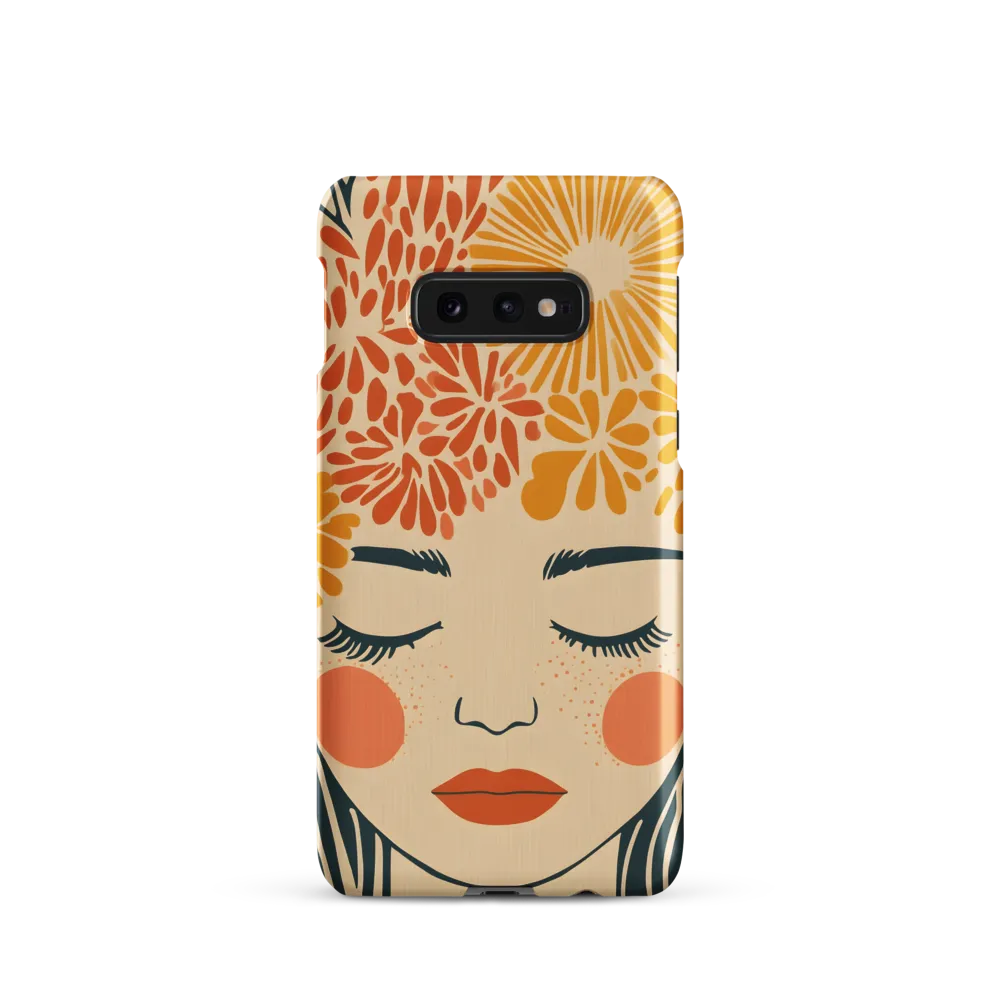 Serenity in Bloom | Phone Case |  S10e | Snap Case | Matte