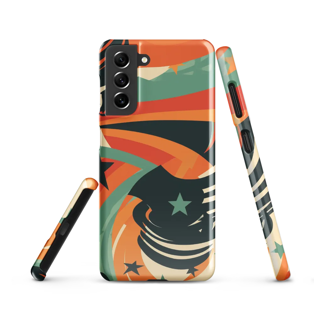 Swirls of Elegance | Phone Case |  S21 | Snap Case | Glossy