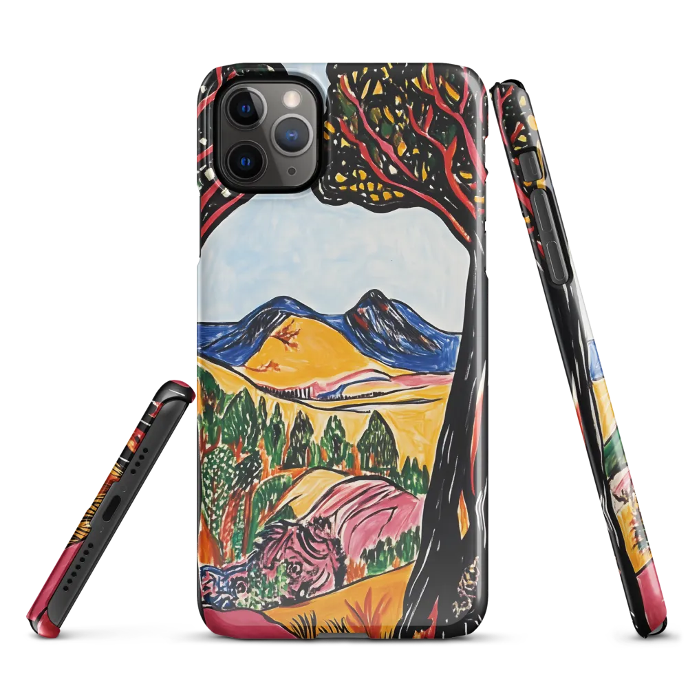 Vibrant Nature's Embrace | Phone Case |  11 Pro Max | Snap Case | Glossy