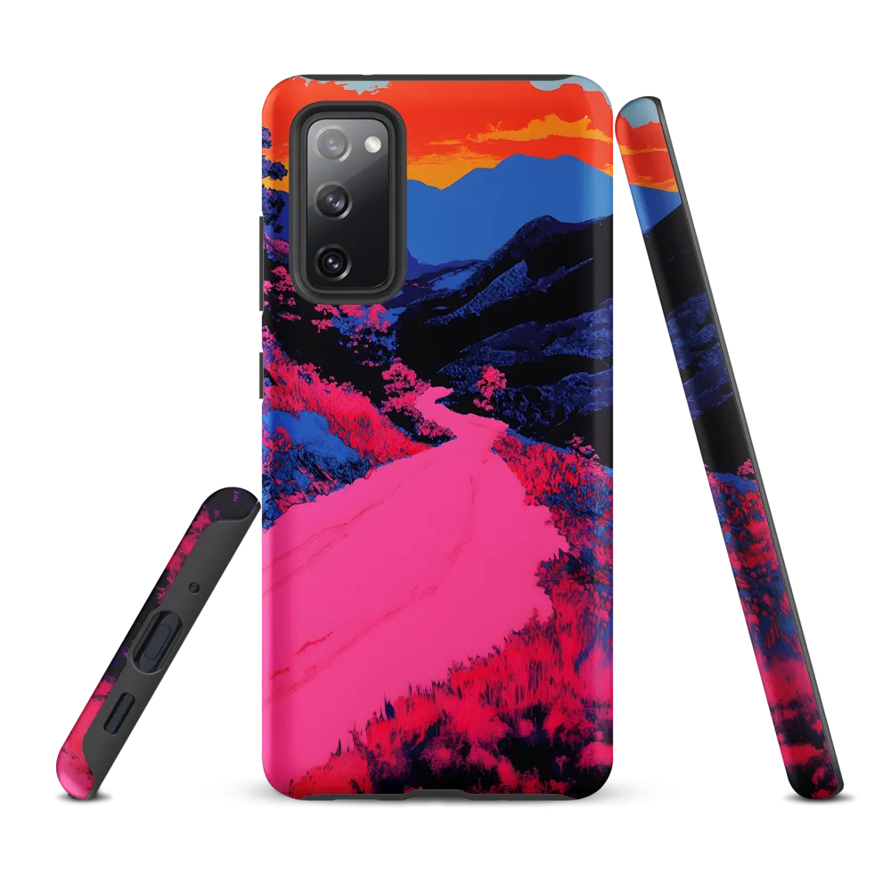 Ethereal Landscape in Vivid Hues