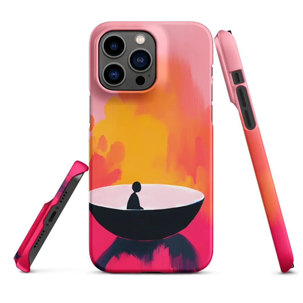 Reflections of Solitude | Phone Case |  14 Pro Max | Snap Case | Matte