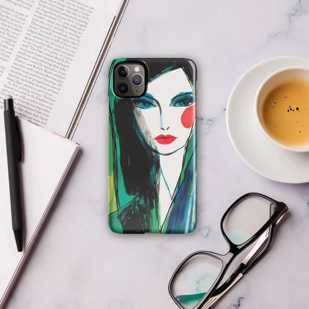 The Enigmatic Gaze | Phone Case |  11 Pro Max | Snap Case | Glossy