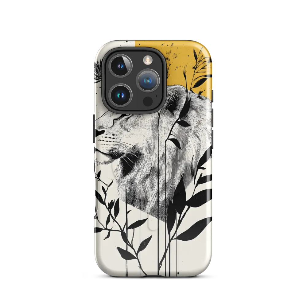 Regal Serenity: The Lion and Flora