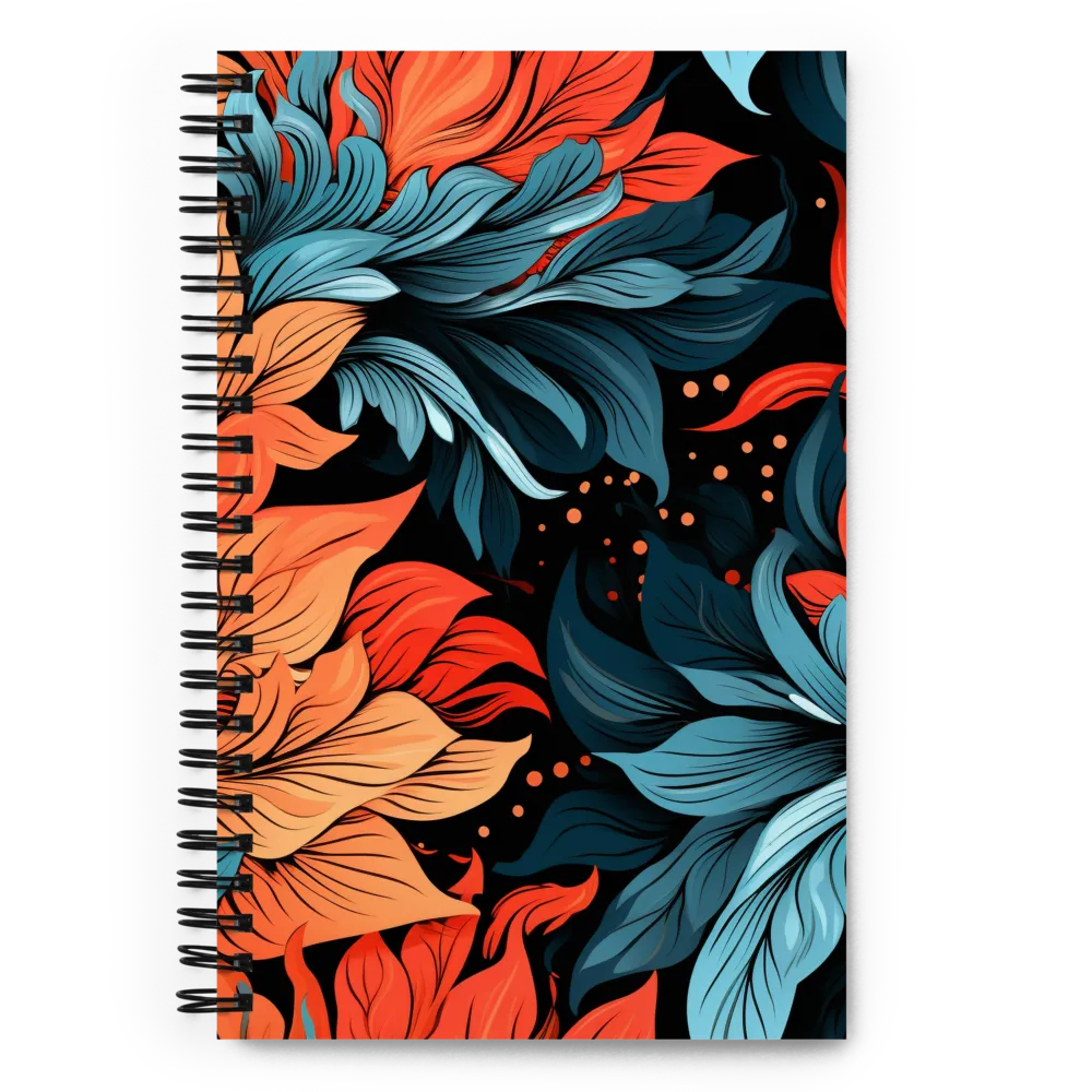 Floral Symphony in Color | Spiral Notebook