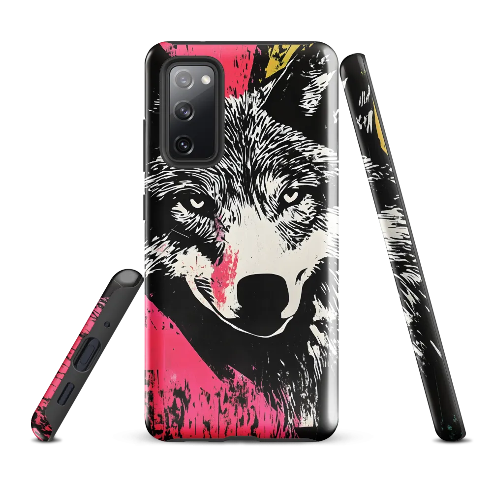 Intense Gaze of the Wolf