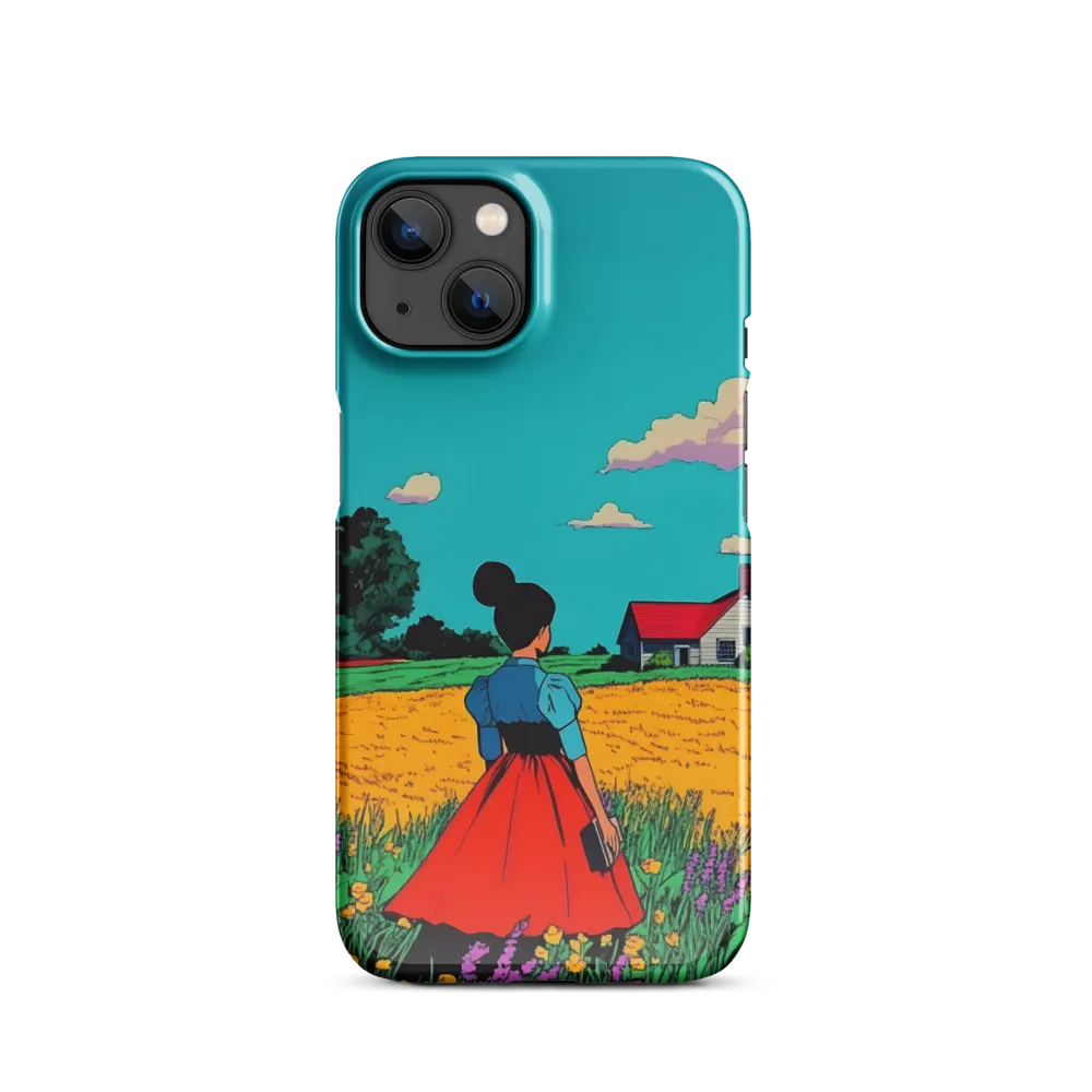 Whispers of a Sunlit Meadow | Phone Case |  13 | Snap Case | Glossy