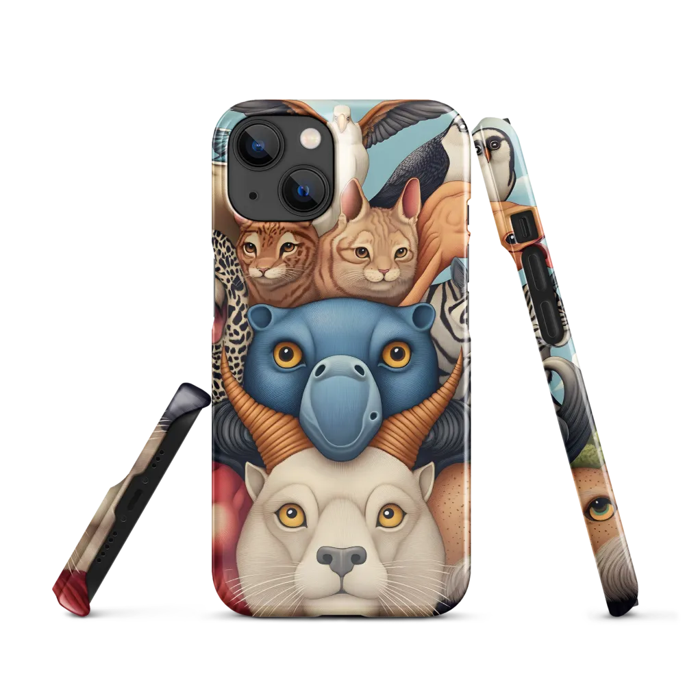 Harmonious Echoes of Wildlife | Phone Case |  14 | Snap Case | Glossy