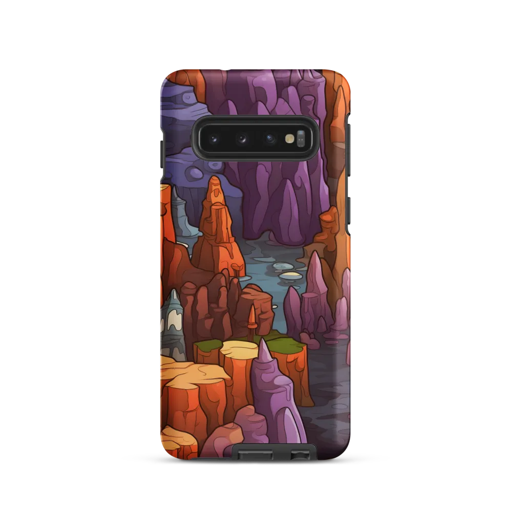 Vibrant Rockscape: A Digital Odyssey