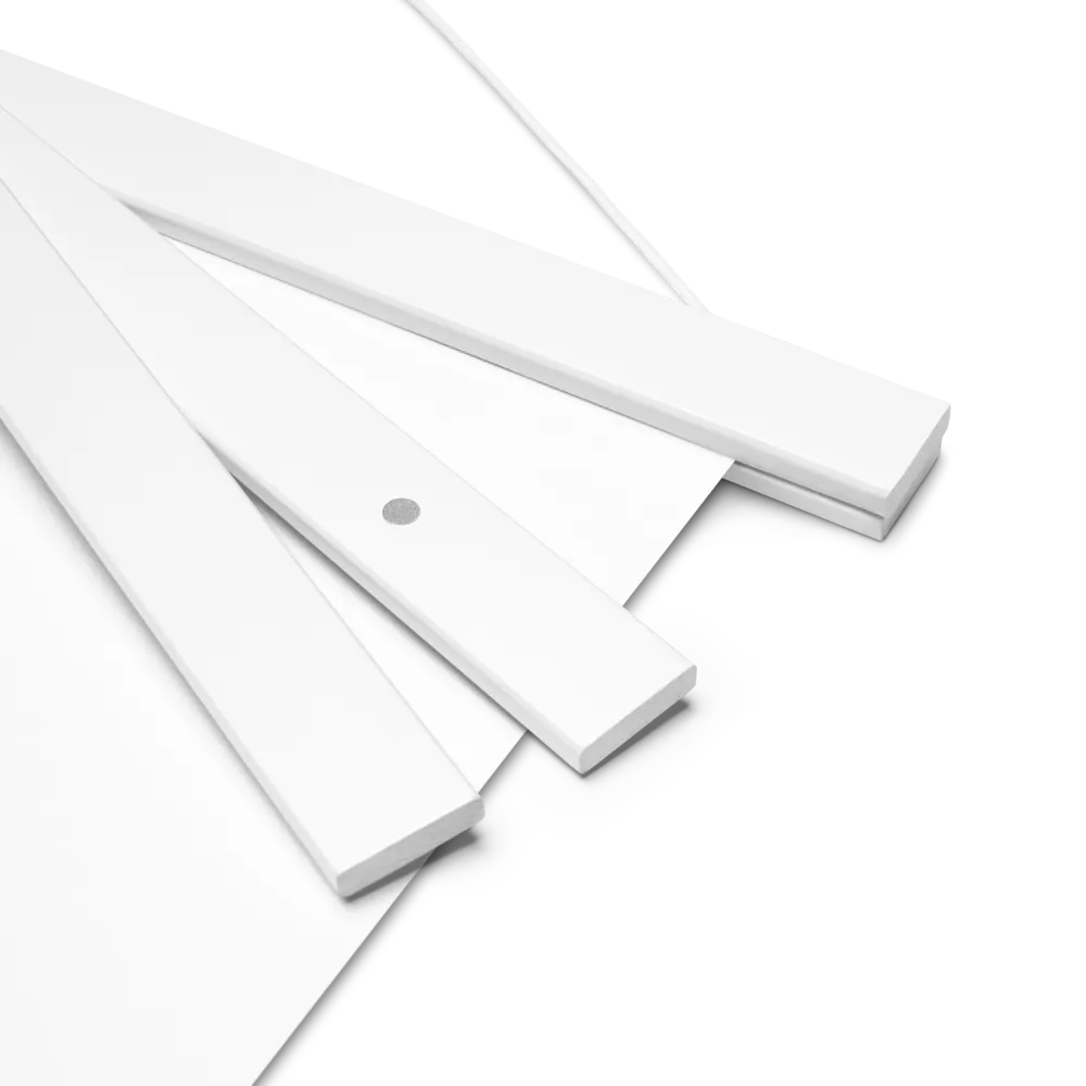 Dynamic Geometry in Ink | Poster With White Wood Hanger | 18″×24″