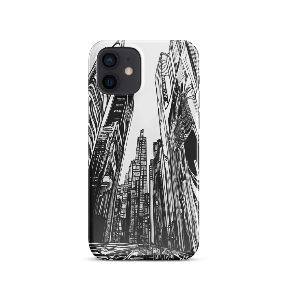 Urban Echoes: A Line Art Journey