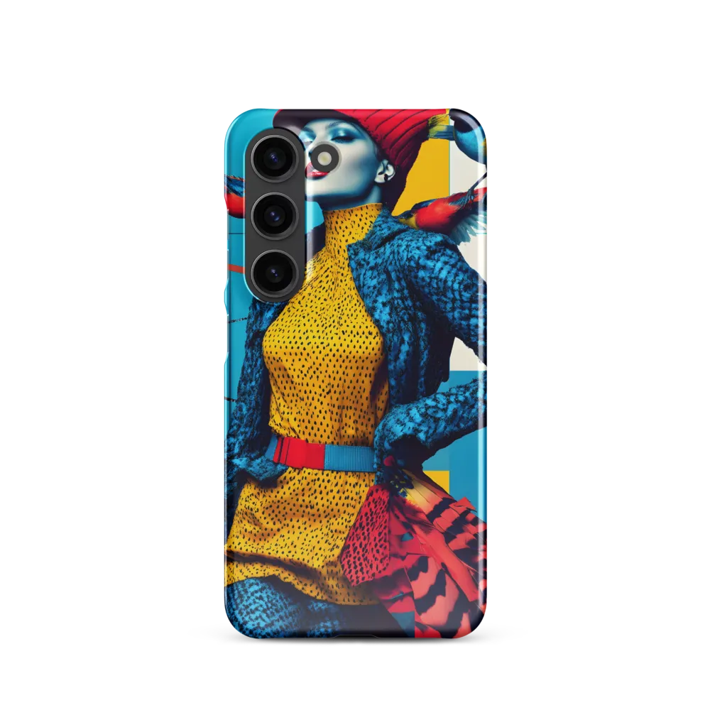 Vibrant Fusion of Nature and Fashion