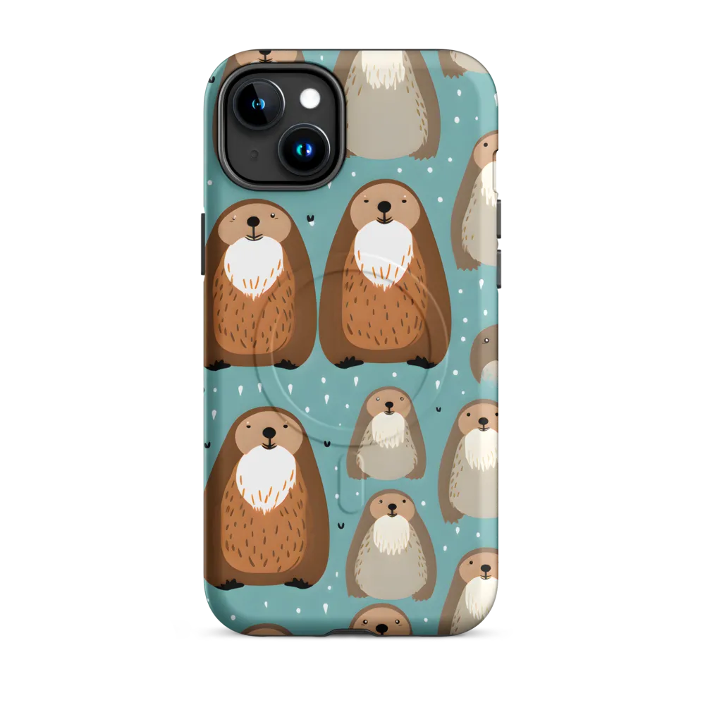 Whimsical Otter Pattern