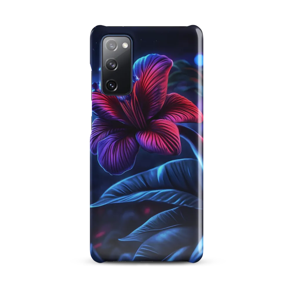 Illuminated Serenity: The Surreal Blossom