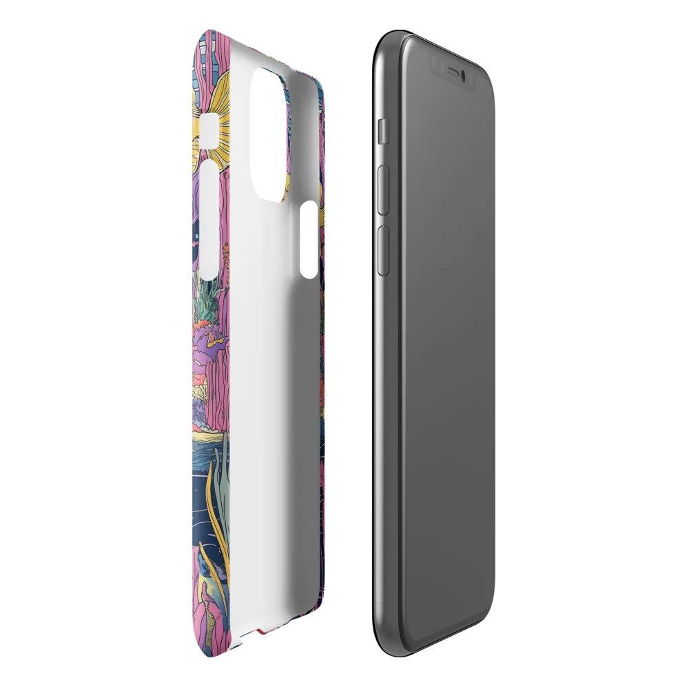 Underwater Dreamscape: A Playful Encounter | Phone Case |  11 Pro | Snap Case | Glossy