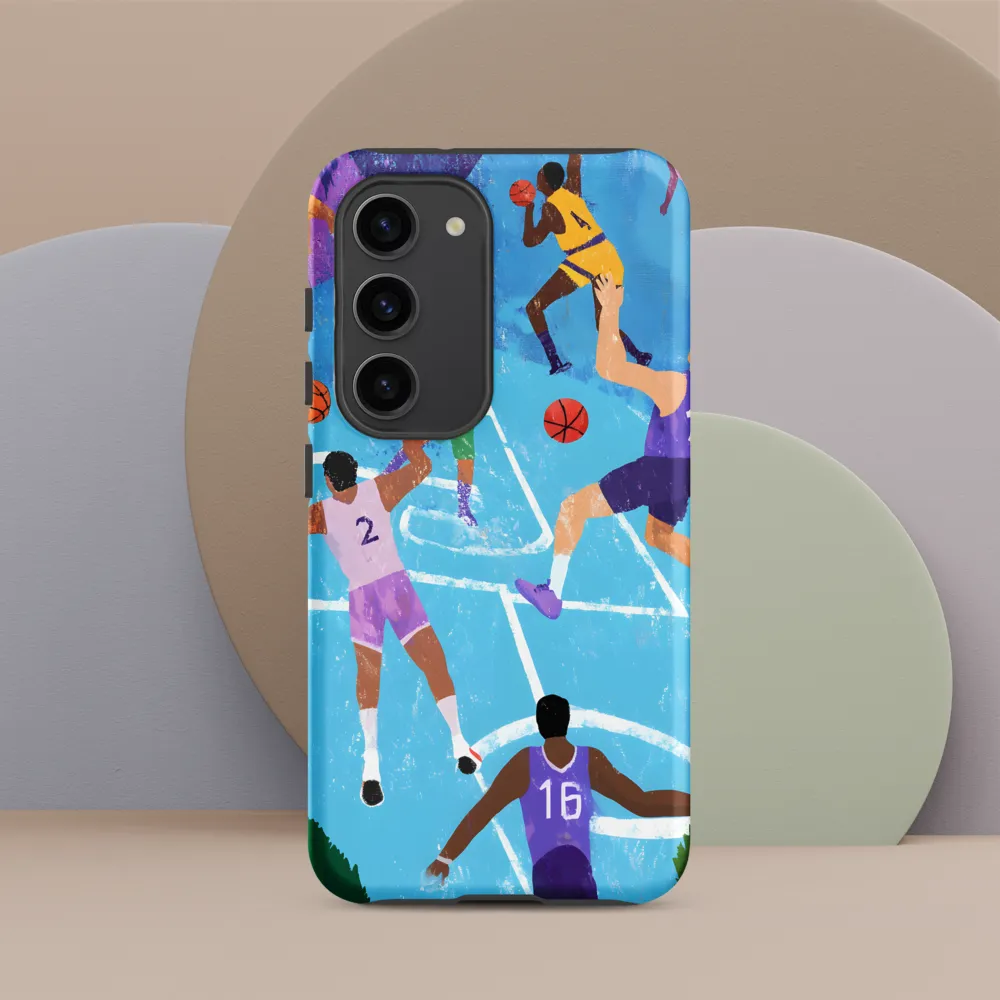 The Pulse of the Game | Phone Case |  S23 | Tough Case | Matte