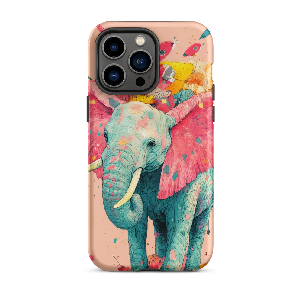 Whimsical Elegance: The Floral Elephant