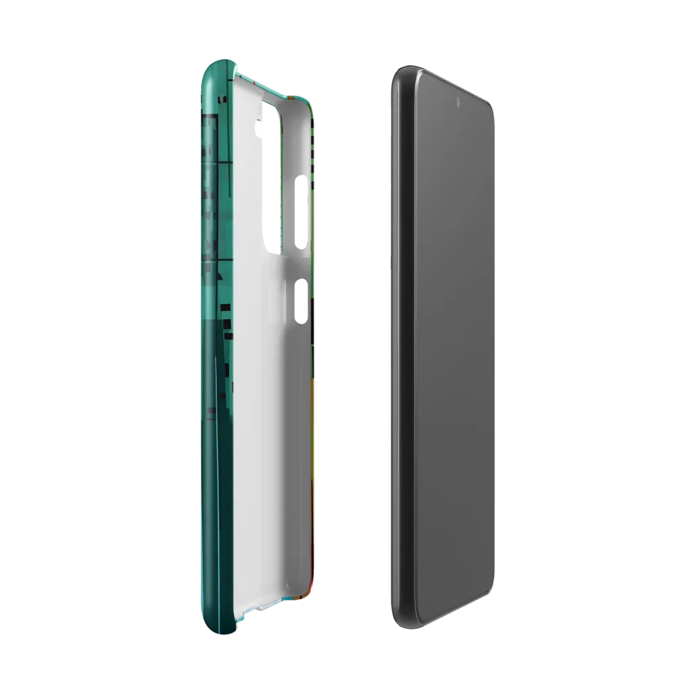 Urban Symphony in Turquoise