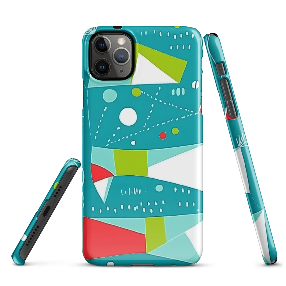 Dynamic Geometric Harmony | Phone Case |  11 Pro Max | Snap Case | Glossy