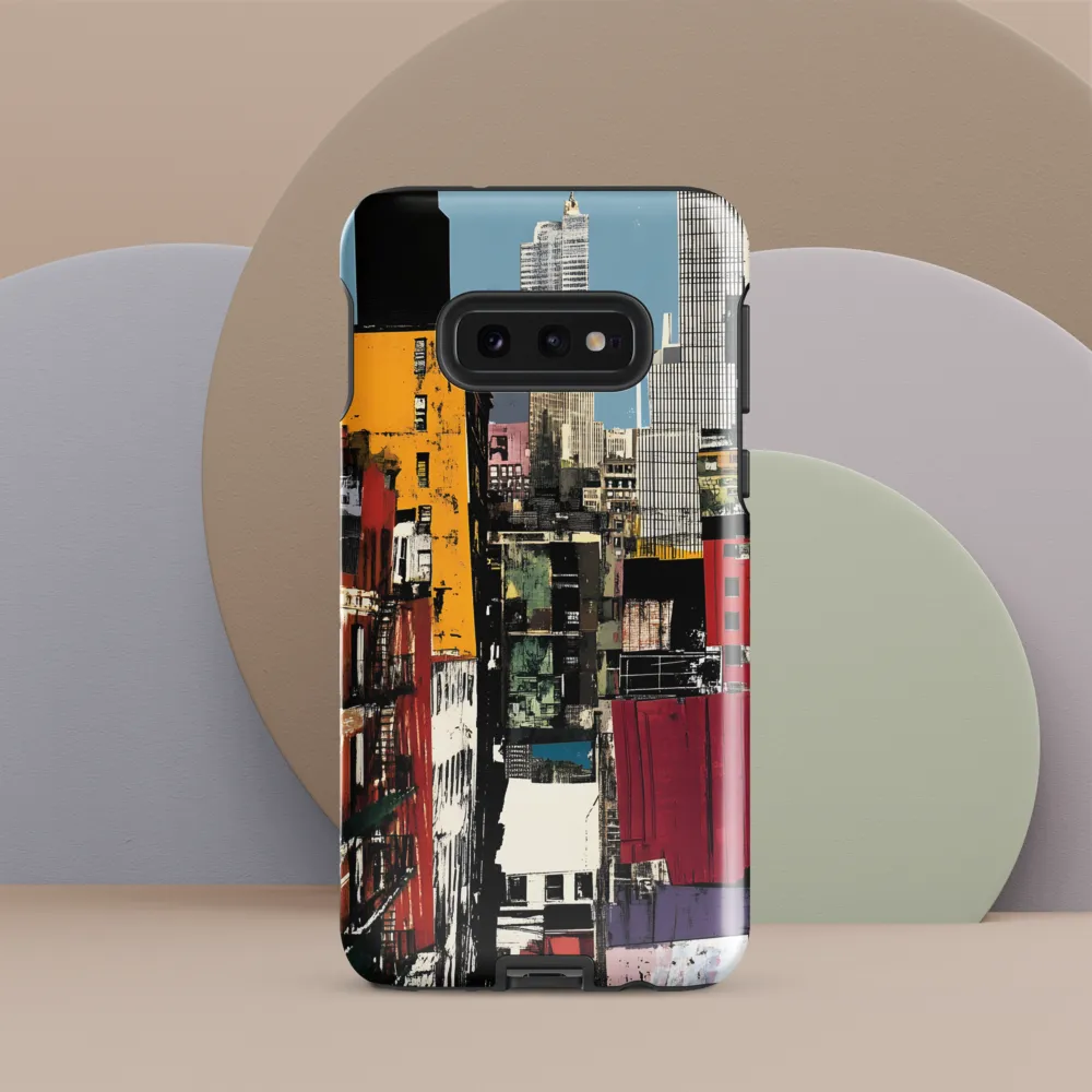 Urban Collage: A Vivid Cityscape