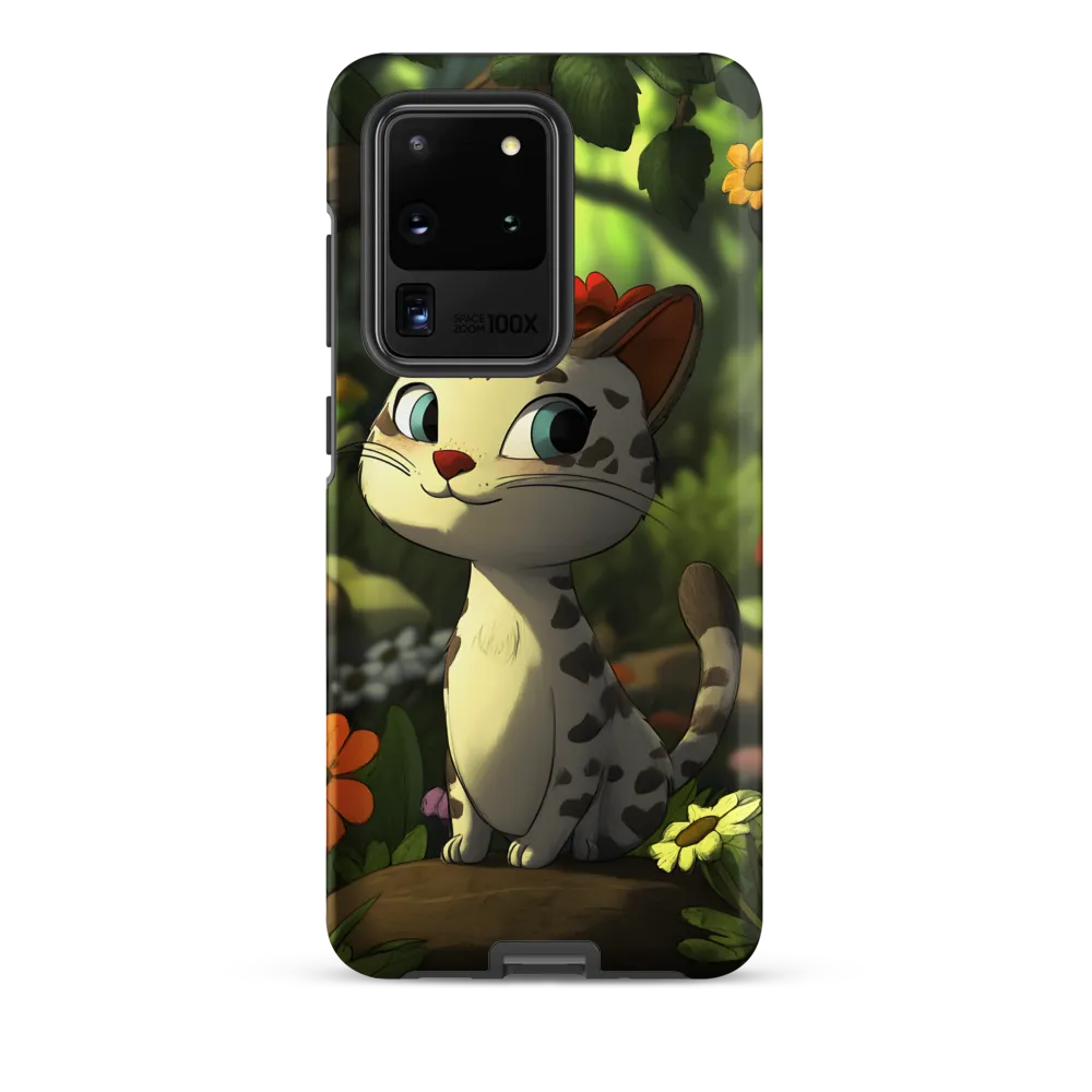 Whimsical Forest Cat