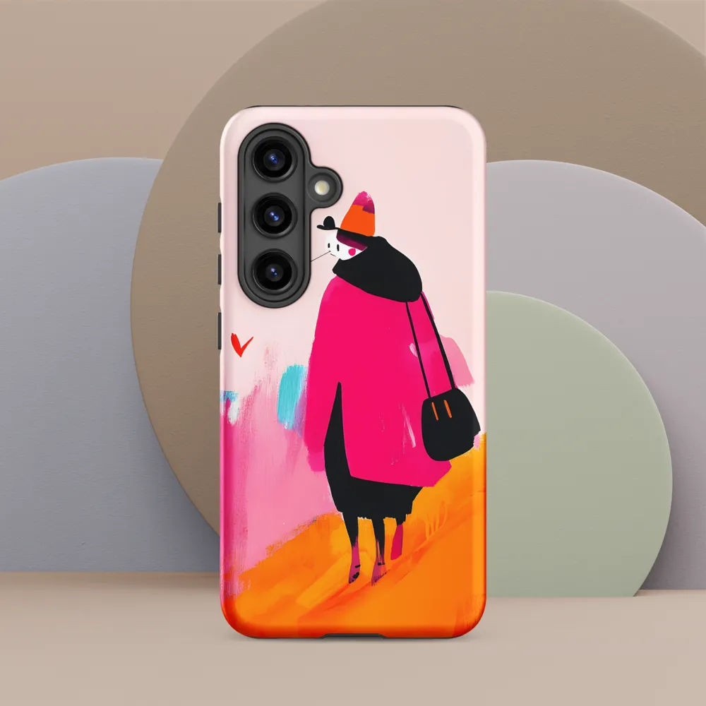 Wanderer in Pink