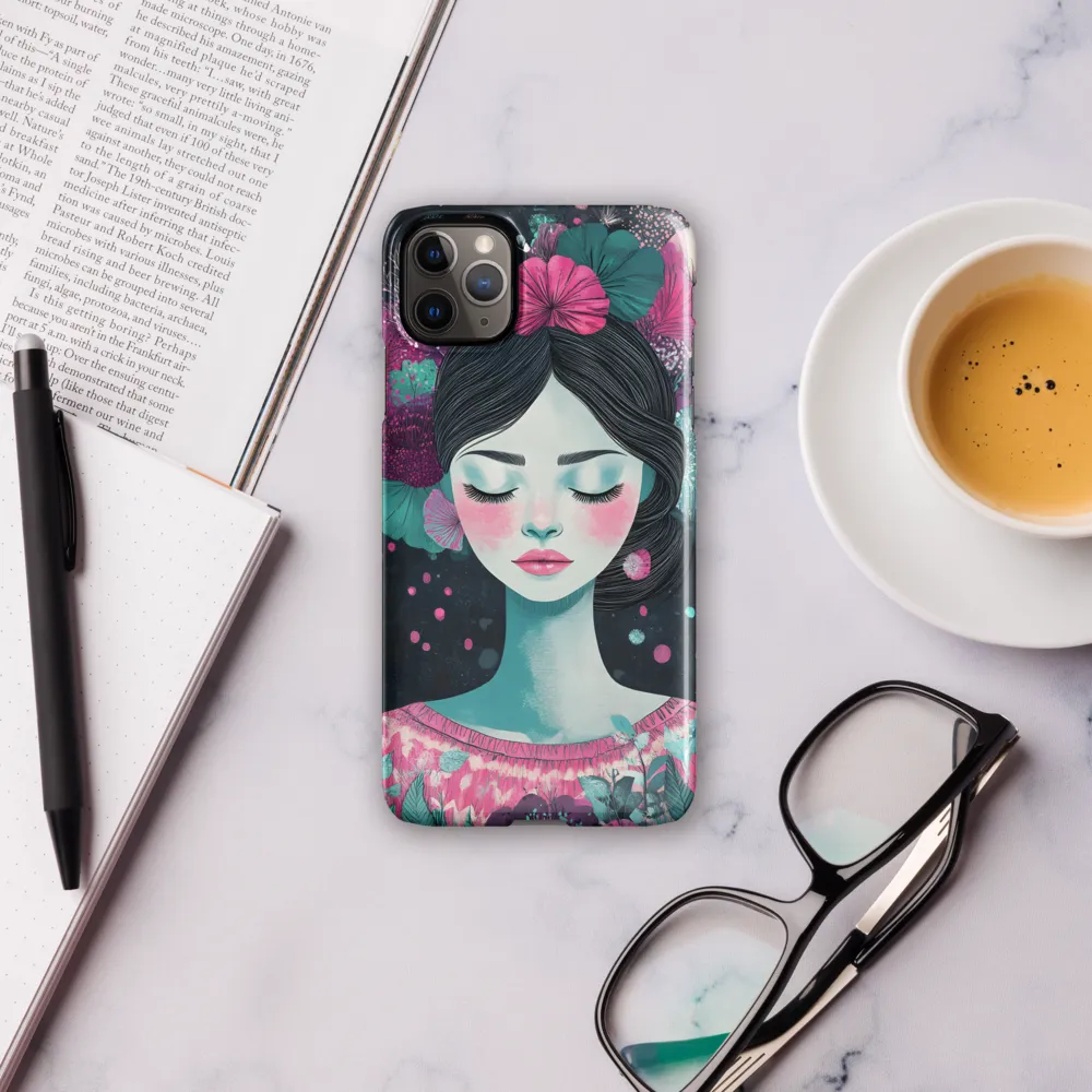 Embrace of Floral Serenity | Phone Case |  11 Pro Max | Snap Case | Glossy