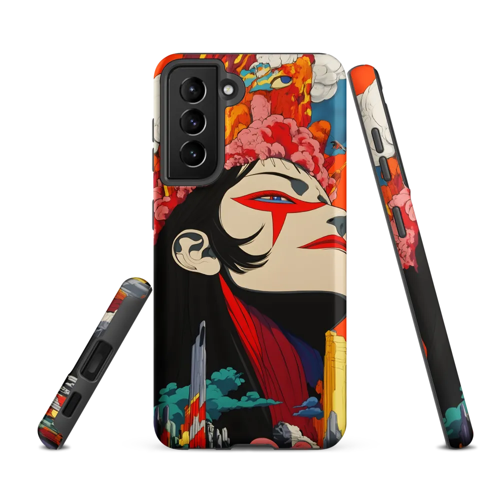 Eruption of Power | Phone Case |  S21 FE | Tough Case | Matte
