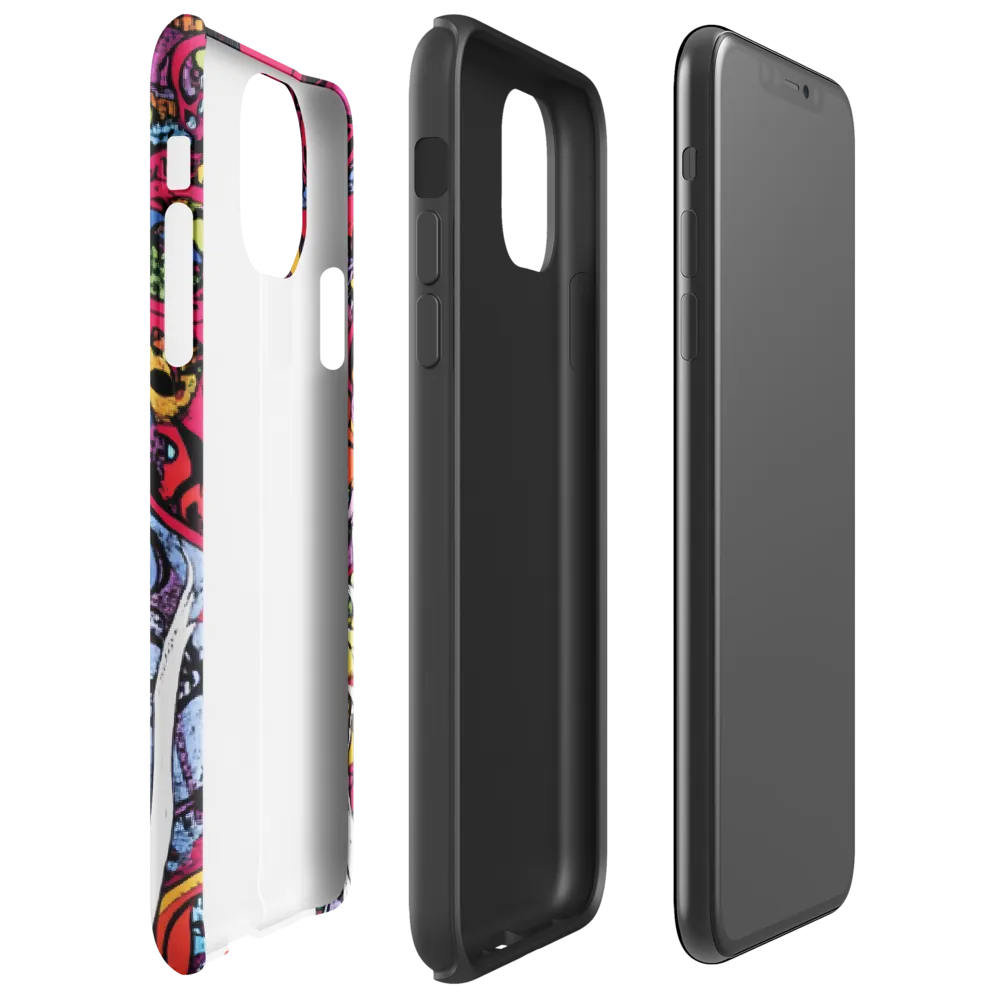 Contemplation in a Kaleidoscopic Realm | Phone Case |  11 Pro Max | Tough Case | Glossy