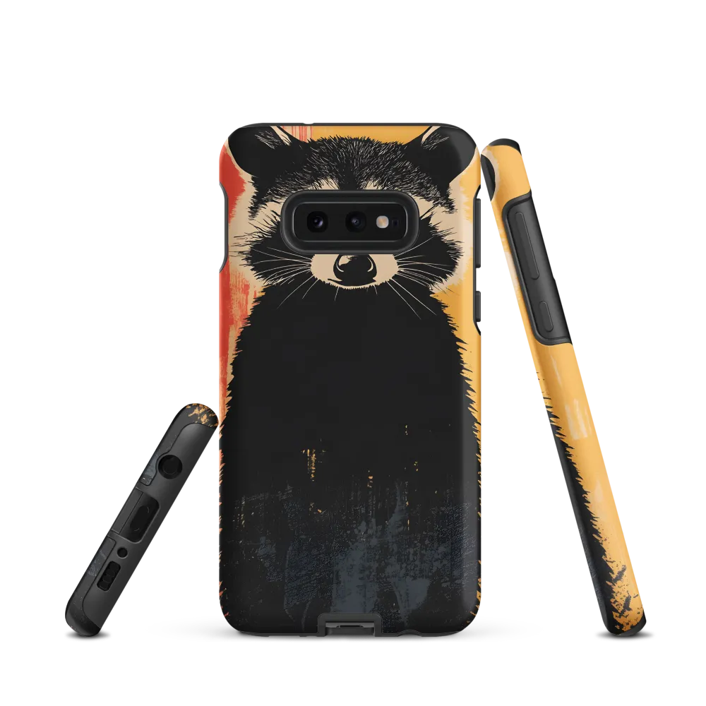 Whimsical Raccoon Portrait