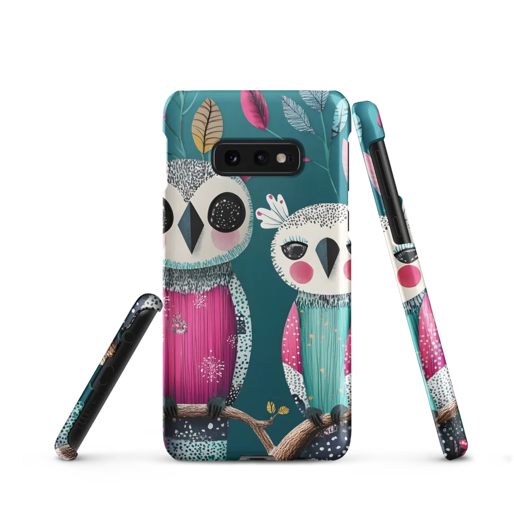 Whimsical Duo: A Celebration of Nature and Color
