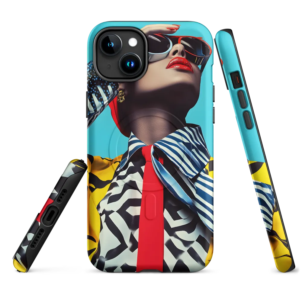 Chic Confidence in Bold Patterns
